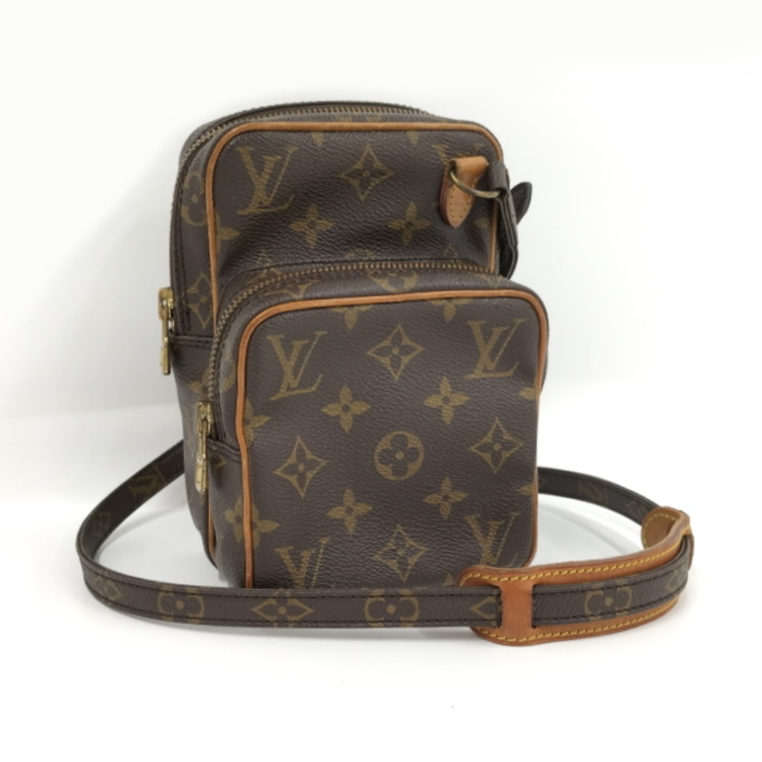 モノグラムサイズLOUIS VUITTON ミニアマゾン ショルダーバッグ モノグラム ブラウン