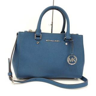 マイケルコース(Michael Kors)のMICHAEL KORS 2WAY ショルダーバッグ 斜めがけ PVC ブルー系(その他)