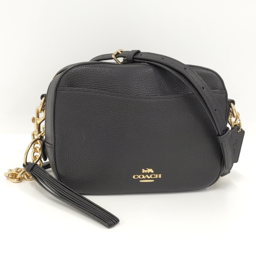 COACH - COACH ショルダーバッグ 斜めがけ レザー ブラック29411 COACH - COACH ショルダーバッグ 斜めがけ レザー ブラック29411