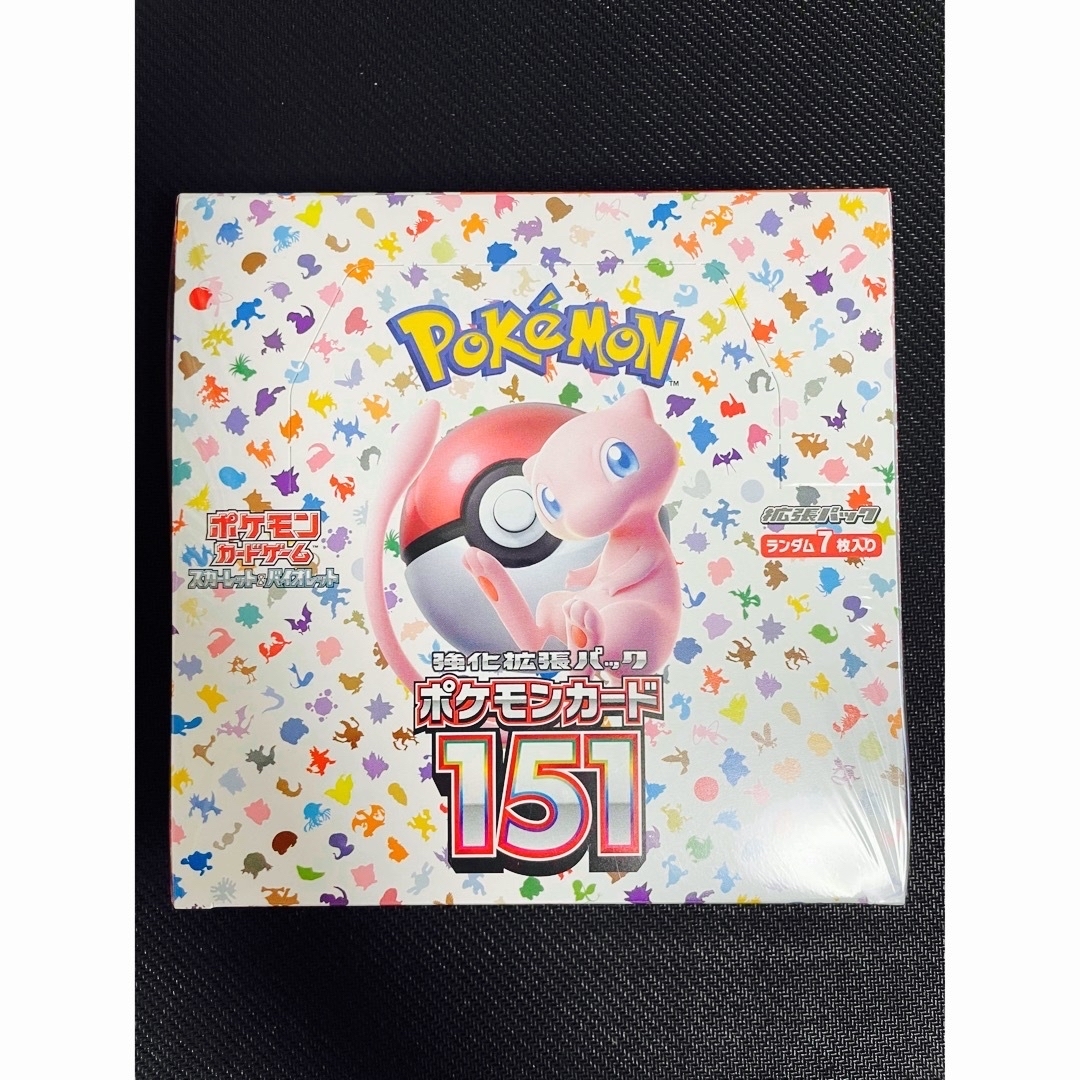 【新品 未開封】ポケモンカード151 シュリンク付き1box新品