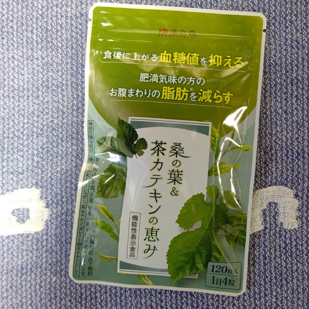 和漢の森 桑の葉&茶カテキンの恵み 120粒入 ×6袋
