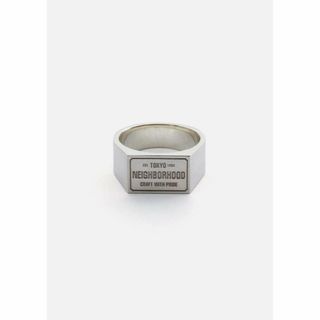 NEIGHBORHOOD - 15号 23SS NEIGHBORHOOD SILVER SIGNET RINGの通販 by