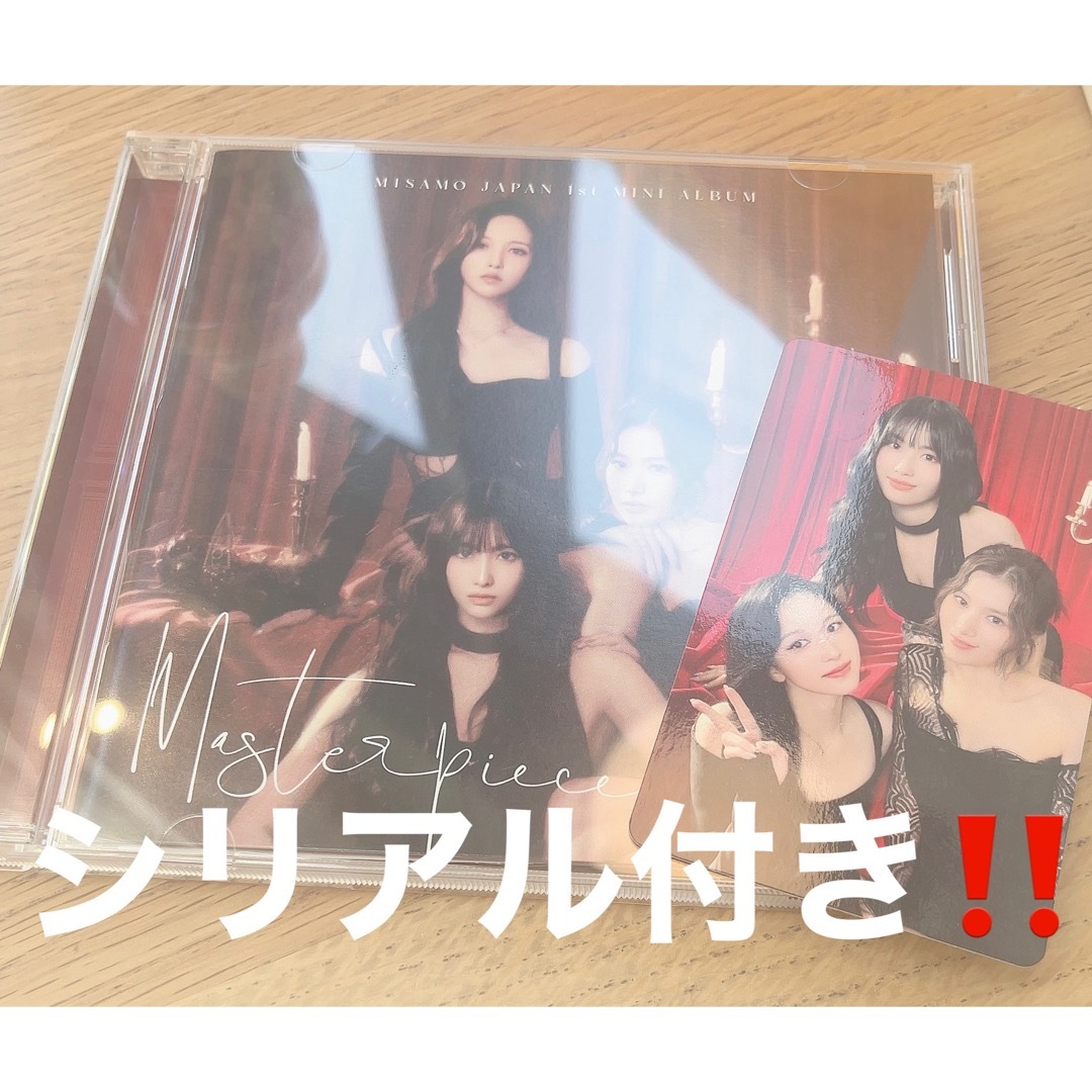 別注 MISAMO Masterpiece トレカ MISAMO サナ ハイタッチ トレカ