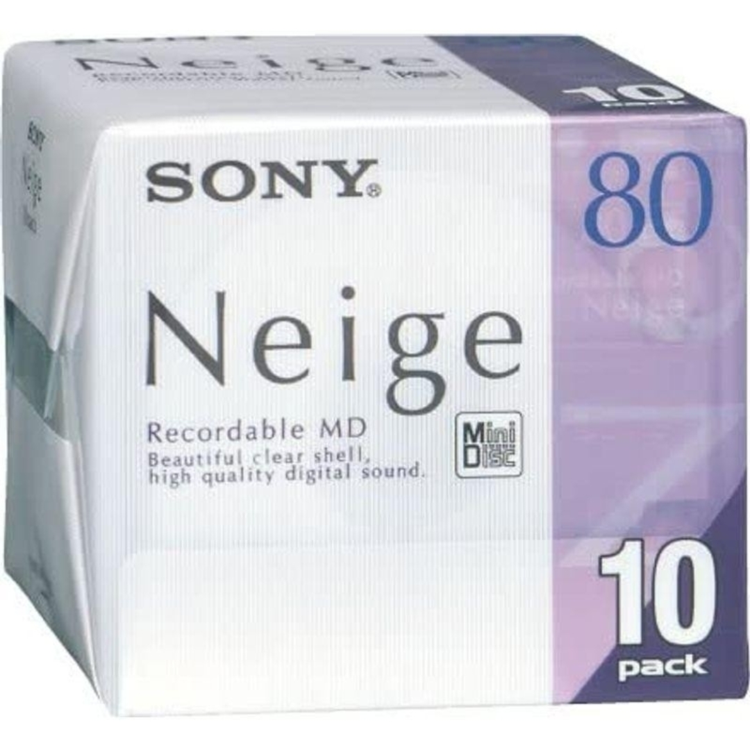 Sony MD Neige 4個セット【namichan様】