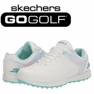 スケッチャーズ(SKECHERS)の新品スケッチャーズゴルフSkechers Goga Maxスニーカー 23.5白(シューズ)