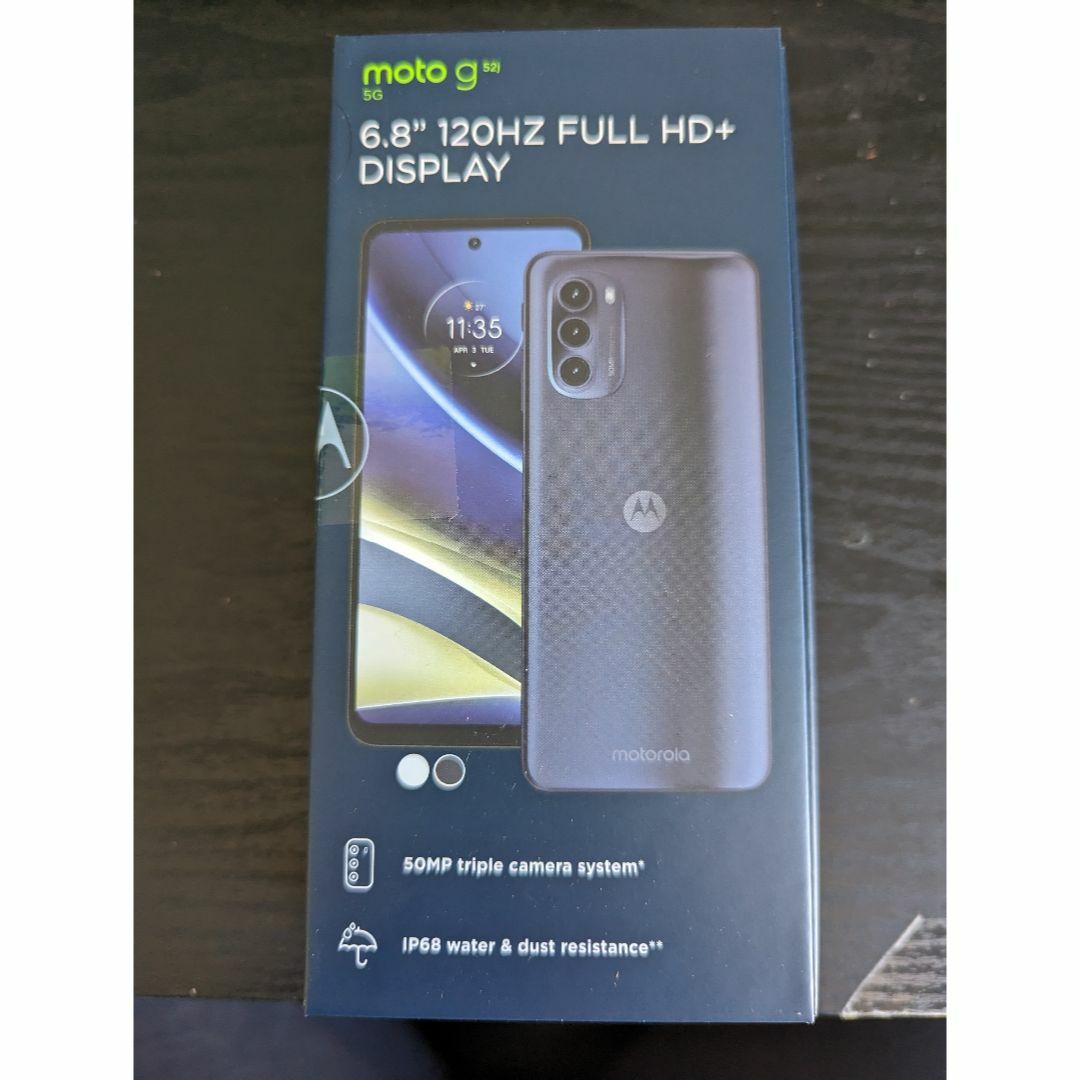 Motorola モトローラ SIMフリー moto g52j（パールホワイト）