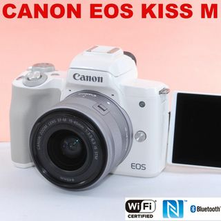 Canon - カメラバッグ付☆画像自動転送 自撮 4K動画☆CANON EOS KISS M ...