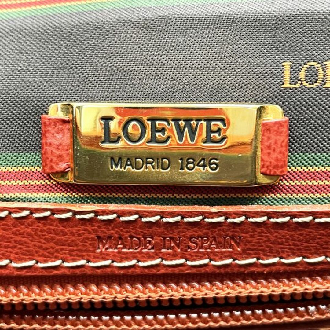 LOEWE ベラスケス ツイスト バニティ ヴィンテージ ハンドバッグ 6