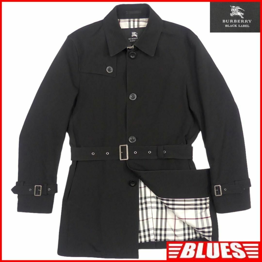 BURBERRY BLACK LABEL - ステンカラーコート バーバリーブラック ...