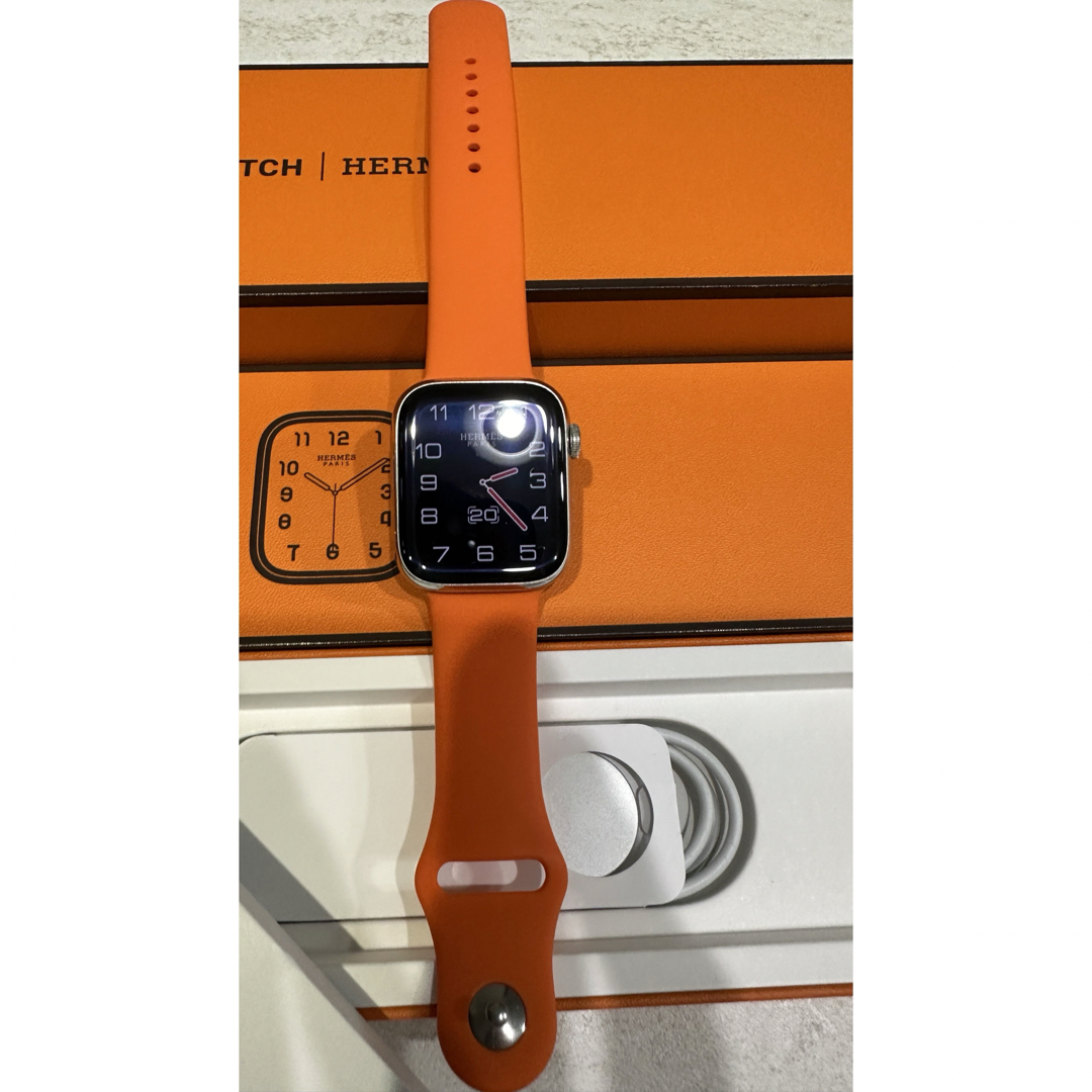 保障有 Apple Watch HERMES 7 GPSセルラーモデル 45MM