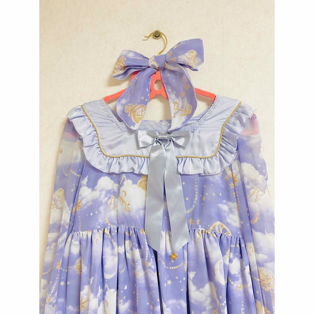 Angelic pretty クロノスユートピア ワンピース リボンクリップ