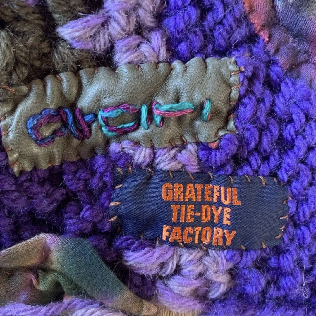 atari knit × GRATEFUL TIE-DYE FACTORY-mwasaving.com