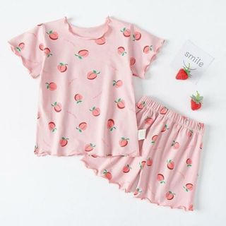 【並行輸入】パジャマ ルームウェア 子供服 薄手 かわいい mye023(パジャマ)