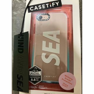 ウィンダンシー(WIND AND SEA)のCASETiFY × ウィンダンシー　iPhone ケース SE 7 8(iPhoneケース)