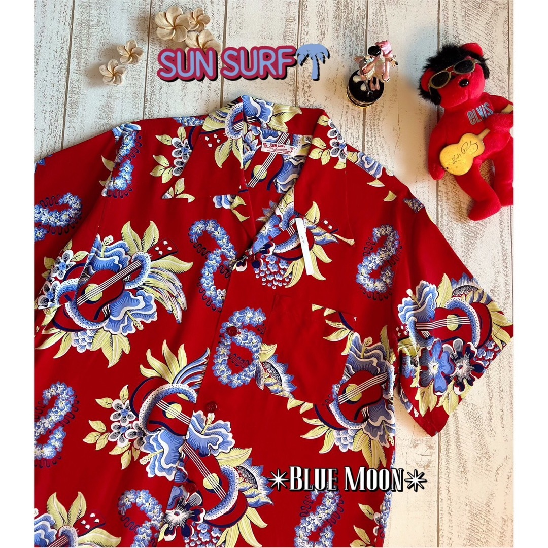 SUN SURF ☆アロハシャツ☆東洋エンタープライズ✴︎美品クリーニング