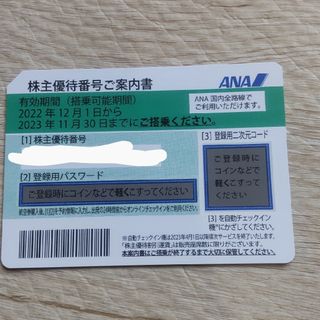 エーエヌエー(ゼンニッポンクウユ)(ANA(全日本空輸))の株主優待☆ANA☆搭乗券(その他)