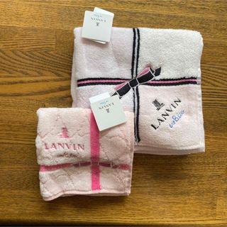 ランバン(LANVIN)の未使用　LANVINハンドタオル(ハンカチ)