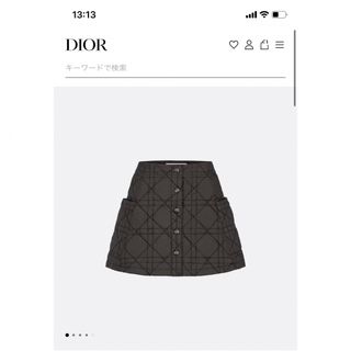 ディオール(Christian Dior) ミニスカートの通販 98点 | クリスチャン