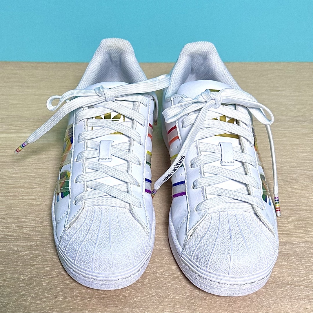 adidas(アディダス)のアディダス【ADIDAS】スーパースター　　　　　　　※LGBTQ レディースの靴/シューズ(スニーカー)の商品写真