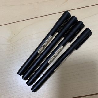 ムジルシリョウヒン(MUJI (無印良品))の無印良品　ボールペンキャップ式　本体　黒(ペン/マーカー)