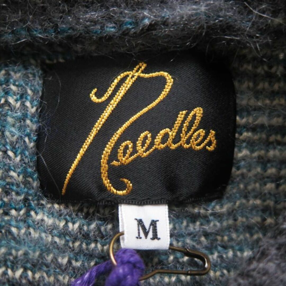 Needles(ニードルス)のNeedles LQ425 モヘア混 アーガイルニット 美品 M メンズのトップス(ニット/セーター)の商品写真