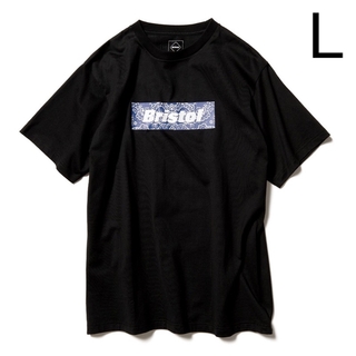 エフシーアールビー(F.C.R.B.)のFCRB BANDANA BOX LOGO TEE 黒L(Tシャツ/カットソー(半袖/袖なし))