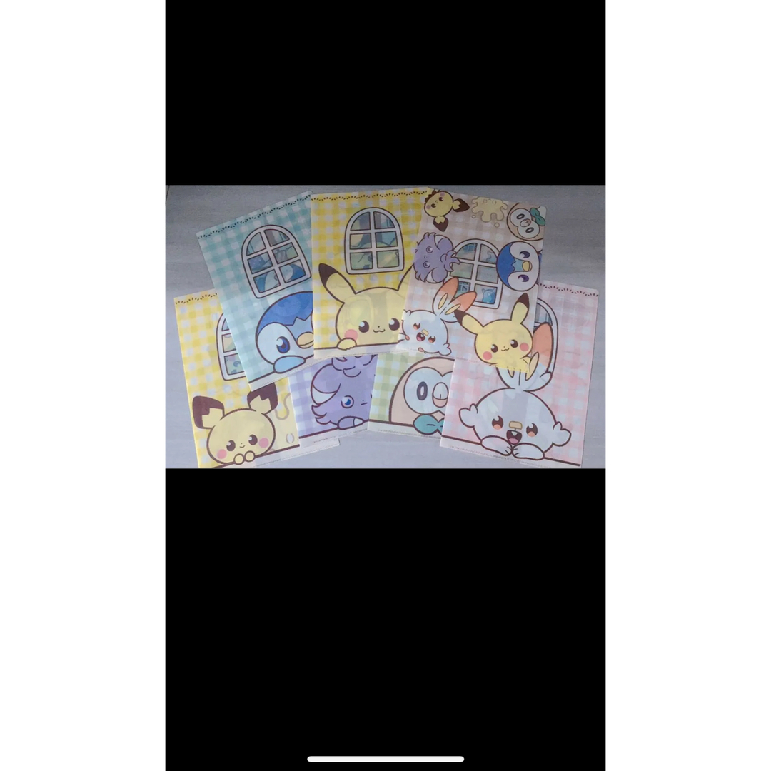 ローソン ポケピース クリアファイル 全セット エンタメ/ホビーのアニメグッズ(クリアファイル)の商品写真