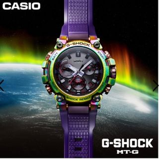 ジーショック(G-SHOCK)のカシオ Gショック CASIO MTG-B3000PRB-1AJR オーロラ(腕時計(アナログ))