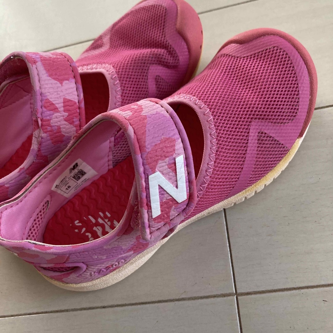 New Balance(ニューバランス)のニューバランス　NB マリンシューズ　キッズ　海　川遊び　水陸両用　サンダル キッズ/ベビー/マタニティのキッズ靴/シューズ(15cm~)(サンダル)の商品写真