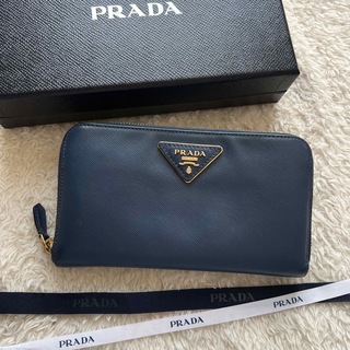 プラダ(PRADA)の701 美品 PRADA プラダ 長財布 ラウンドファスナー(財布)