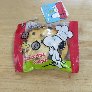 スヌーピー クッキー  スクイーズ 食品サンプル キーホルダー(キーホルダー)