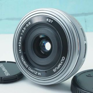 オリンパス(OLYMPUS)の❤️OLYMPUS パンケーキズームレンズ❤️14-42mm EZ❤️L2946(レンズ(ズーム))