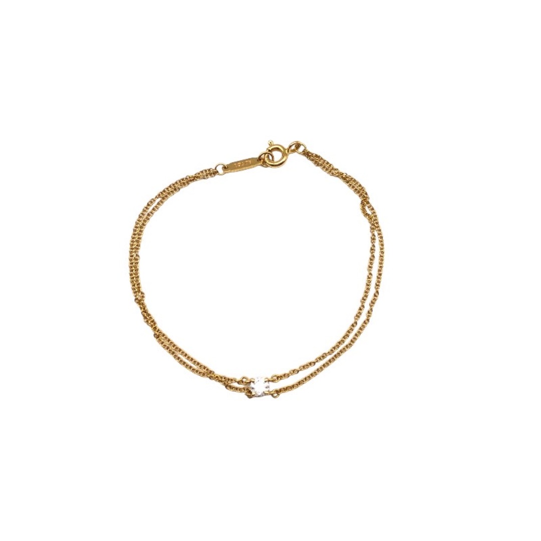 ティファニー TIFFANY&CO ソリティア ダイヤブレス ブレスレ-