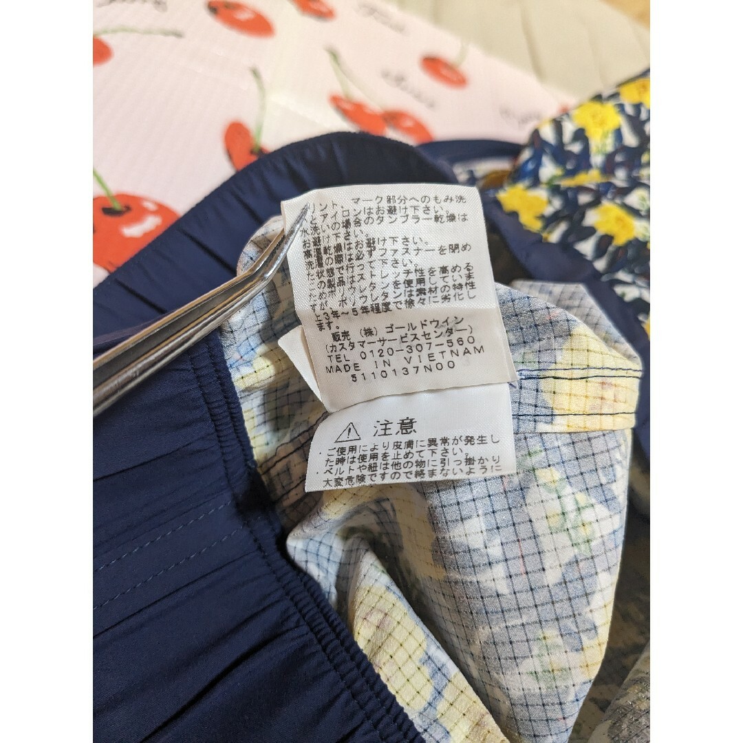 ノースフェイス ベントメッシュショーツ パンツ ショート 花柄 レディース M