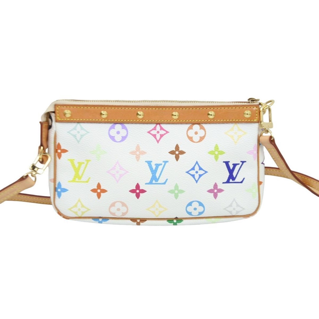 LOUIS VUITTON ルイ・ヴィトン ショルダーバッグ ポシェットアクセソワール M92649 ゴールド金具 美品 中古 52424