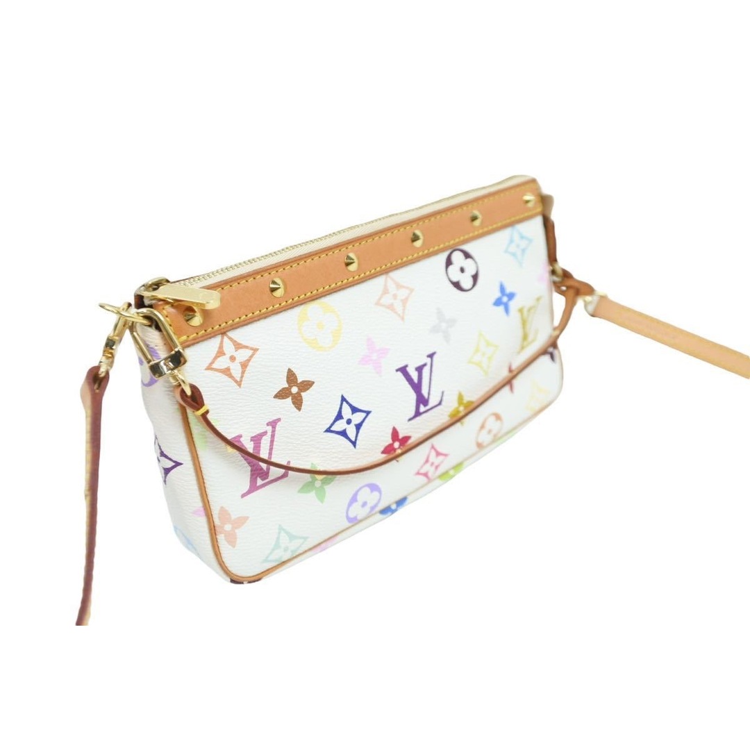 LOUIS VUITTON ルイ・ヴィトン ショルダーバッグ ポシェットアクセソワール M92649 ゴールド金具 美品  52424