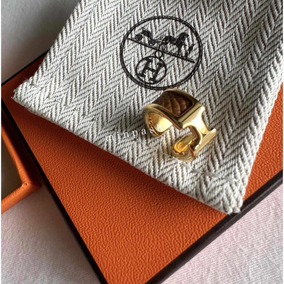 HERMES ♡ イヤーカフ GOLD×GOLD オランプPM-