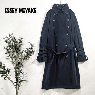 issey miyakeイッセイミヤケトレンチコート テーラードジャケット-