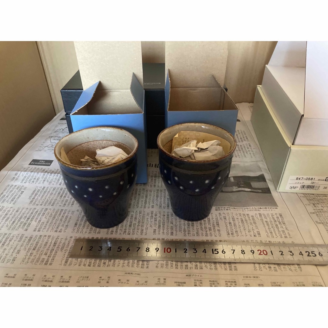 急須セット、陶器ビアカップ、ペアグラス オマケ付きまとめ売り