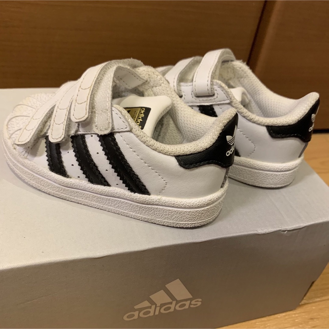 adidas(アディダス)のadidas 12cm スニーカー キッズ/ベビー/マタニティのベビー靴/シューズ(~14cm)(スニーカー)の商品写真