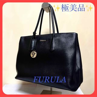 フルラ(Furla)の【極美品】FURLA テッササフィアーノ レザー 2Way トート ハンドバッグ(ハンドバッグ)