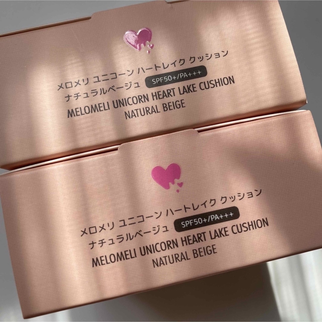 メロメリ　ユニコーン　クッションファンデ　2個セット コスメ/美容のベースメイク/化粧品(ファンデーション)の商品写真