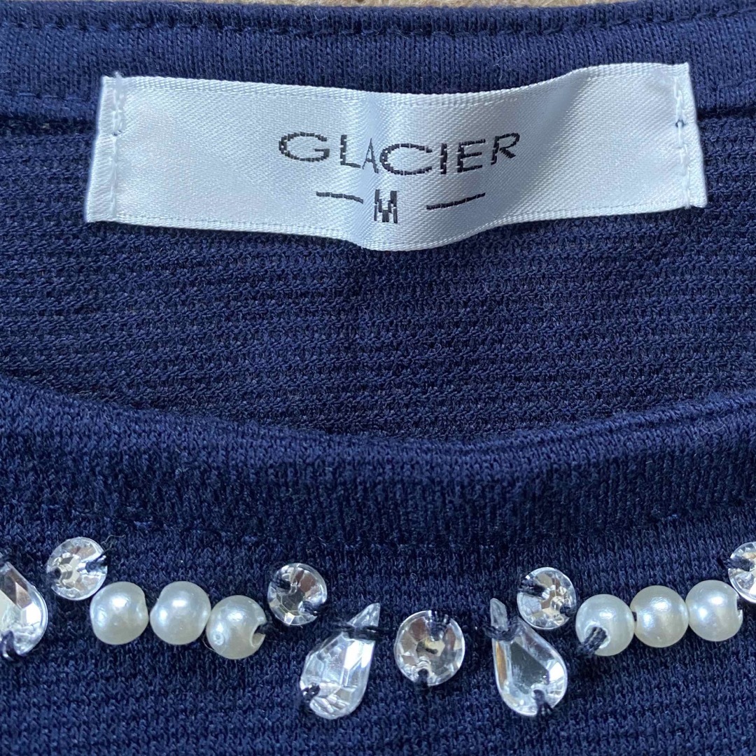 GLACIER(グラシア)のグラシア　GLACIER  Mサイズ　トップス レディースのトップス(カットソー(半袖/袖なし))の商品写真