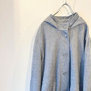 style & co　スウェットコート　グレー(パーカー)