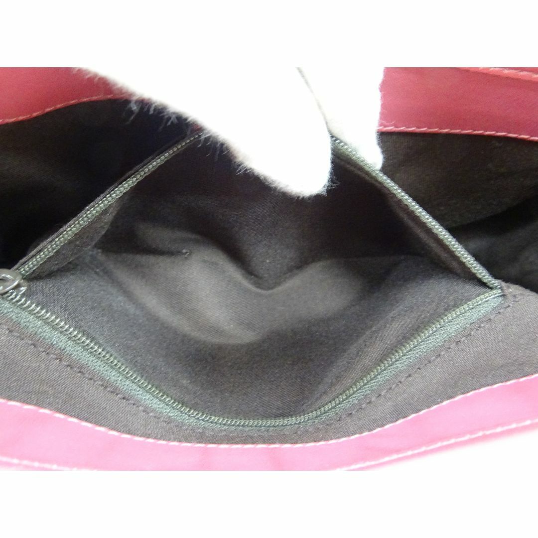 Gucci(グッチ)のK池018/ GUCCI ナイロン レザー ピンク マイクロGG バッグ レディースのバッグ(ハンドバッグ)の商品写真