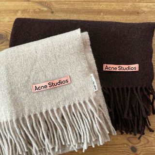 アクネストゥディオズ(Acne Studios)の2枚セット　アクネストゥディオズ　マフラー(マフラー/ショール)