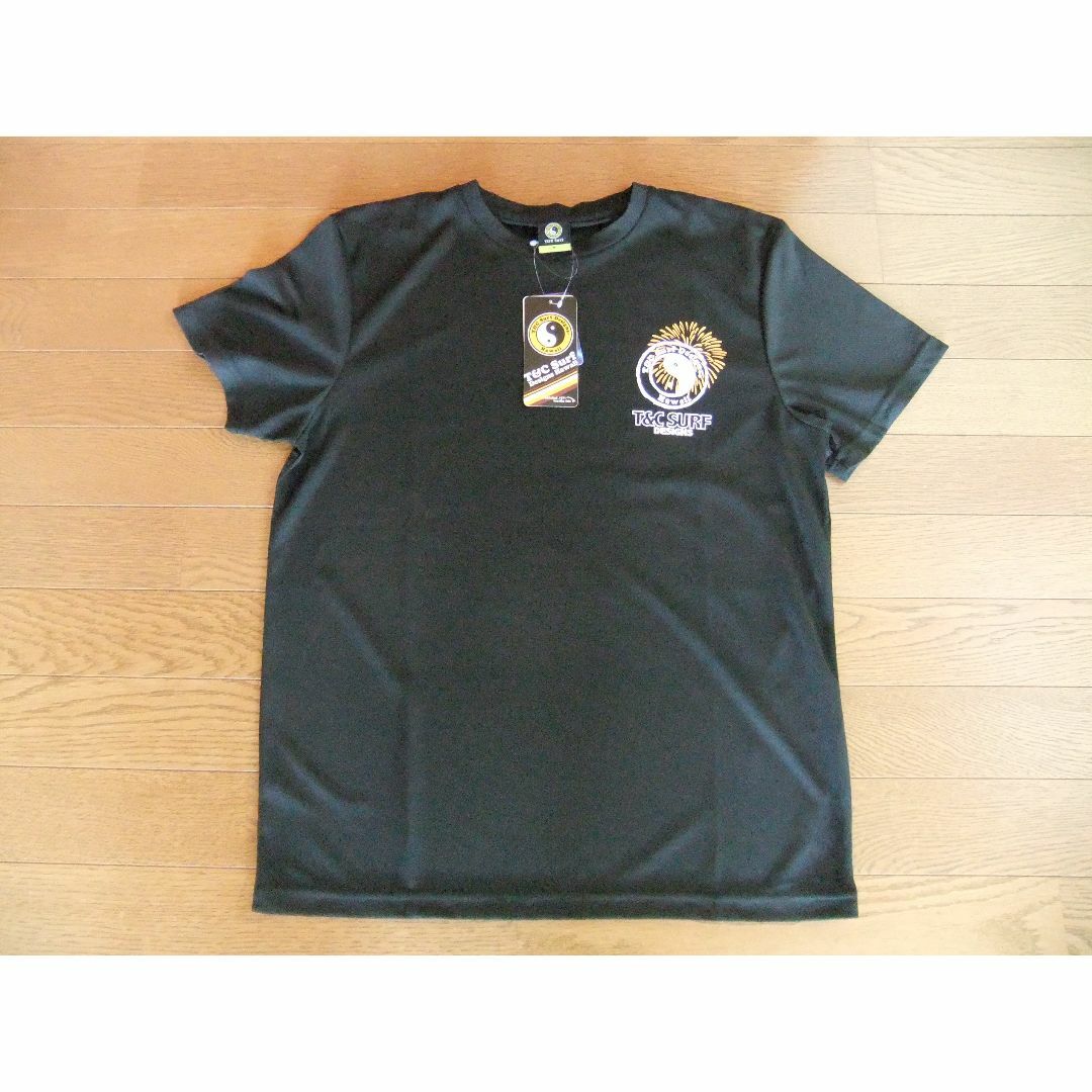 【T&C】メンズ メッシュ半袖Tシャツ M 黒 メンズのトップス(Tシャツ/カットソー(半袖/袖なし))の商品写真