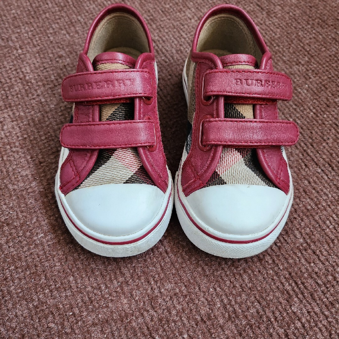 BURBERRY - 最終値下げ BURBERRY スニーカー キッズ 24の通販 by