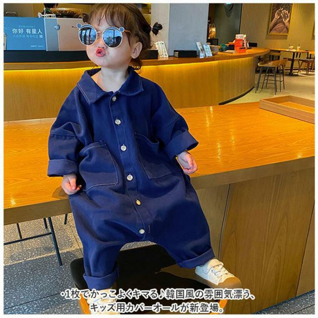 【並行輸入】カバーオール 韓国風 pmyoba004 キッズ/ベビー/マタニティのキッズ服女の子用(90cm~)(ワンピース)の商品写真