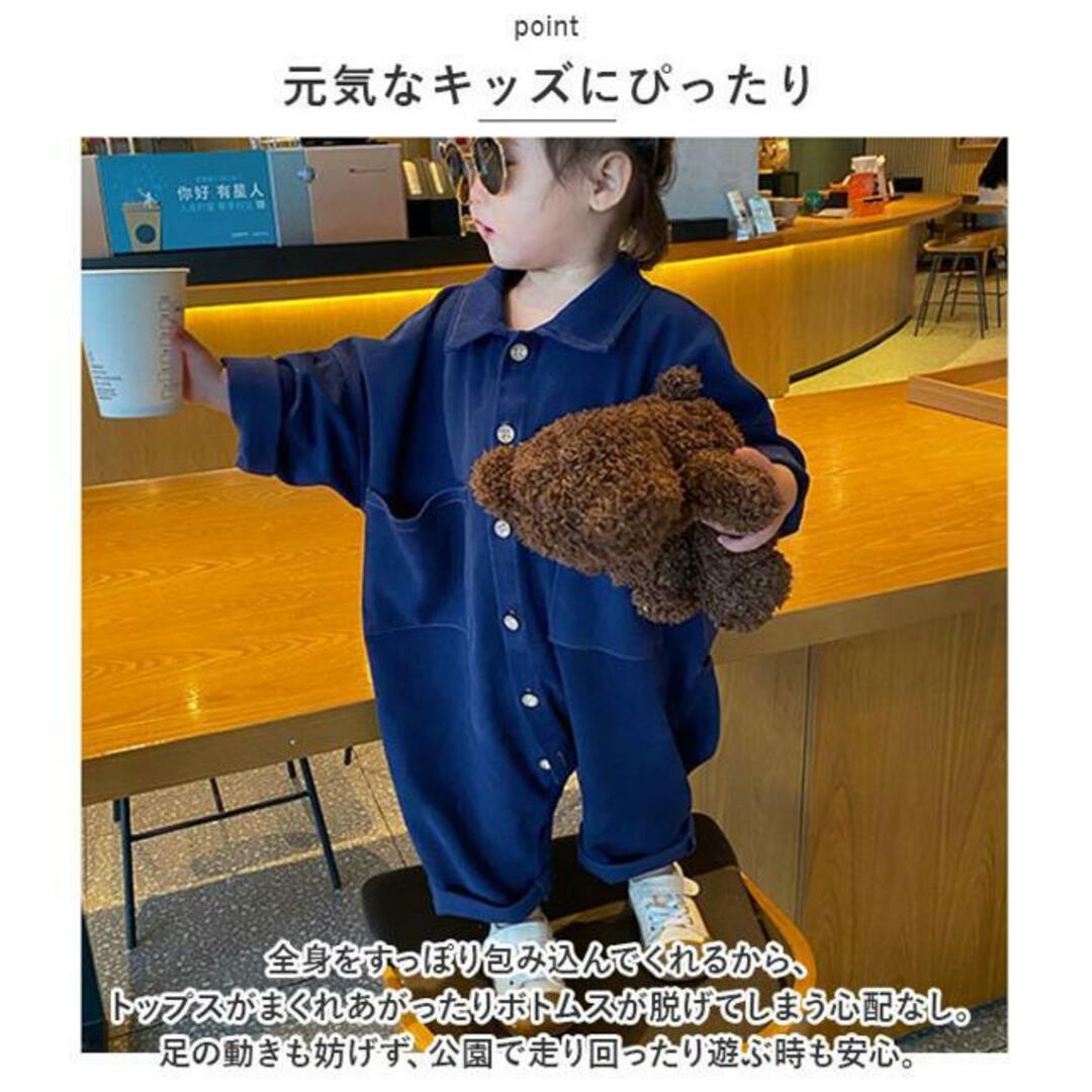 【並行輸入】カバーオール 韓国風 pmyoba004 キッズ/ベビー/マタニティのキッズ服女の子用(90cm~)(ワンピース)の商品写真